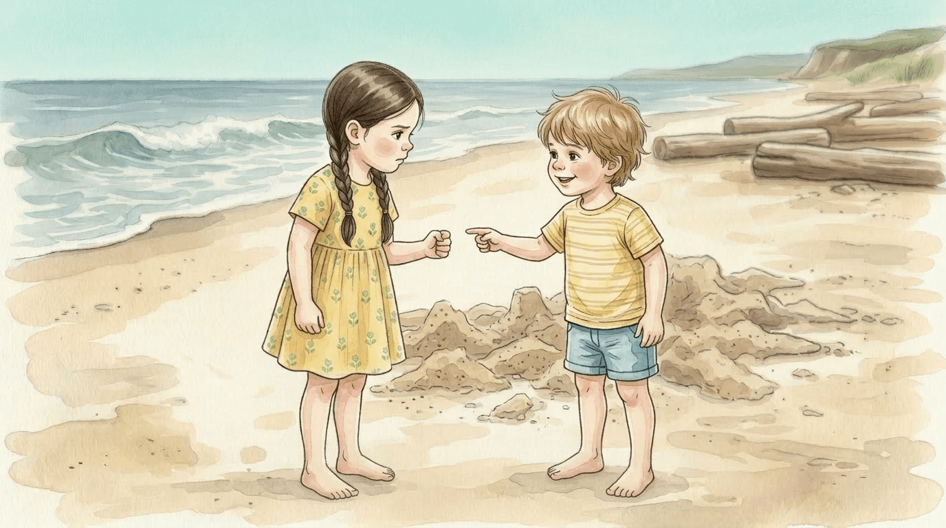 Zamek z piasku — ilustracja, strona 8
