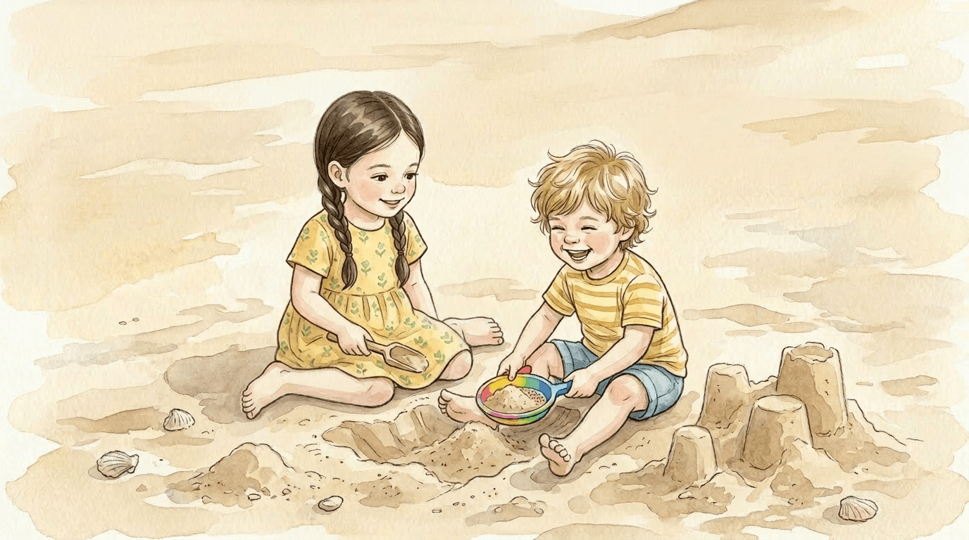 Zamek z piasku — ilustracja, strona 11