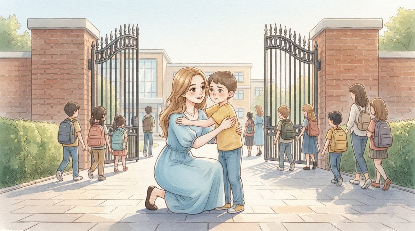 Franek i pierwszy dzień w szkole — ilustracja, strona 2