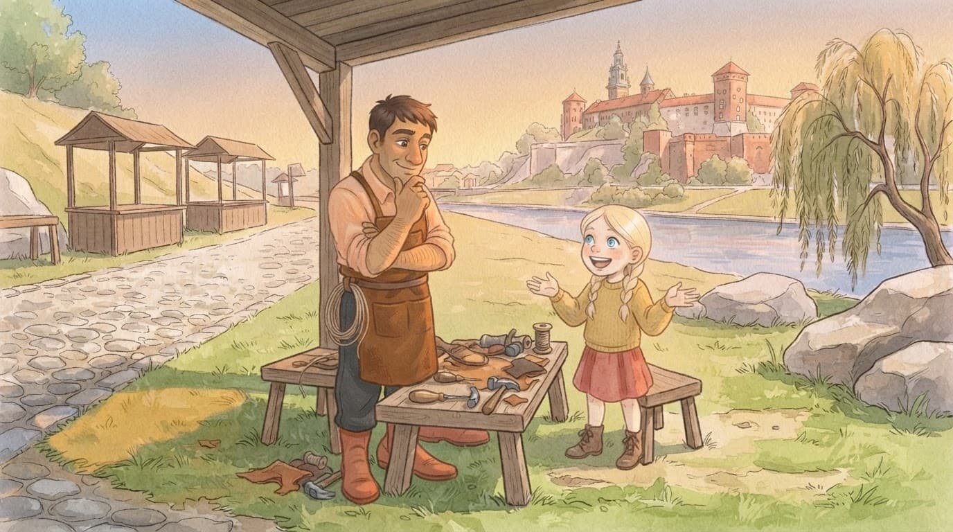 Legenda o smoku wawelskim — ilustracja, strona 4