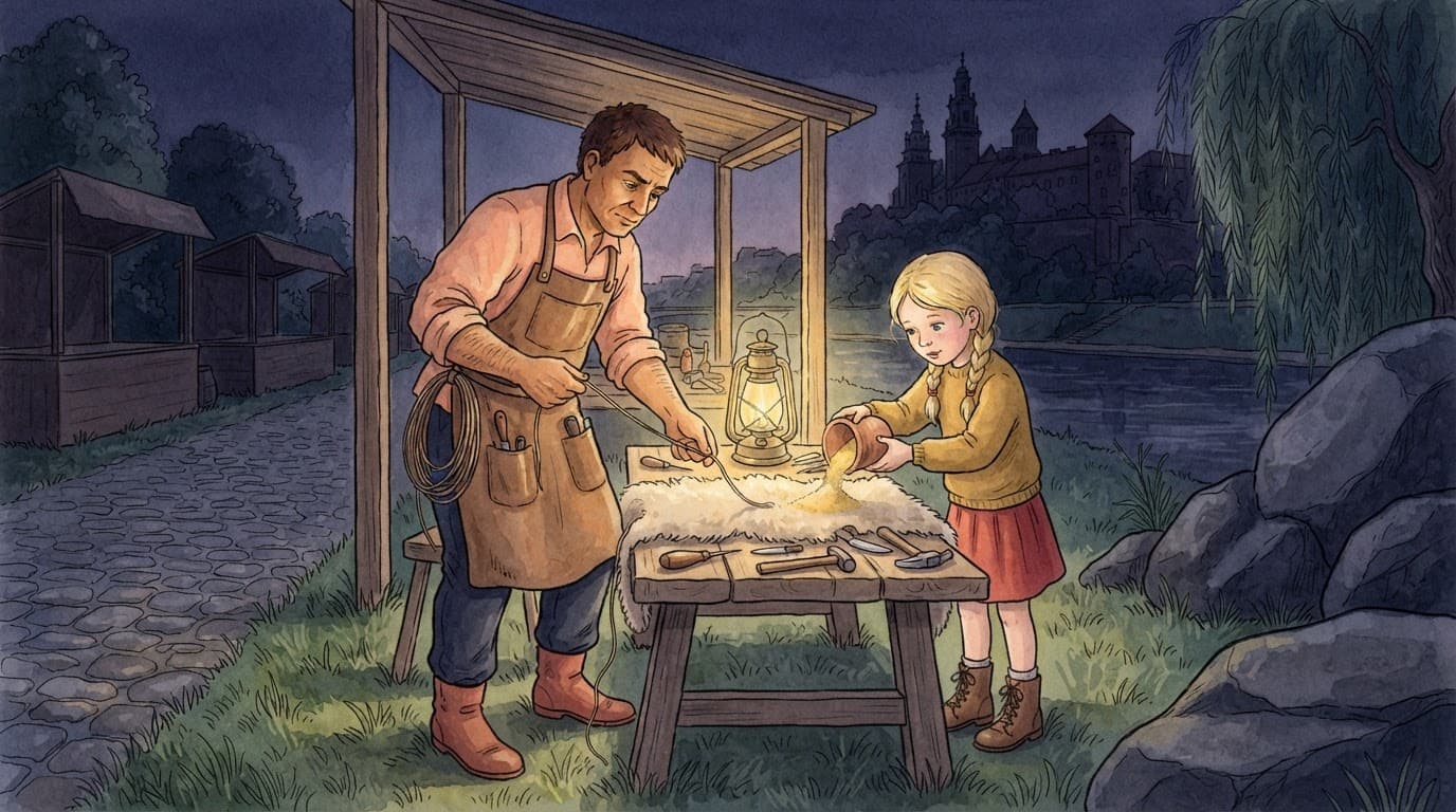 Legenda o smoku wawelskim — ilustracja, strona 5