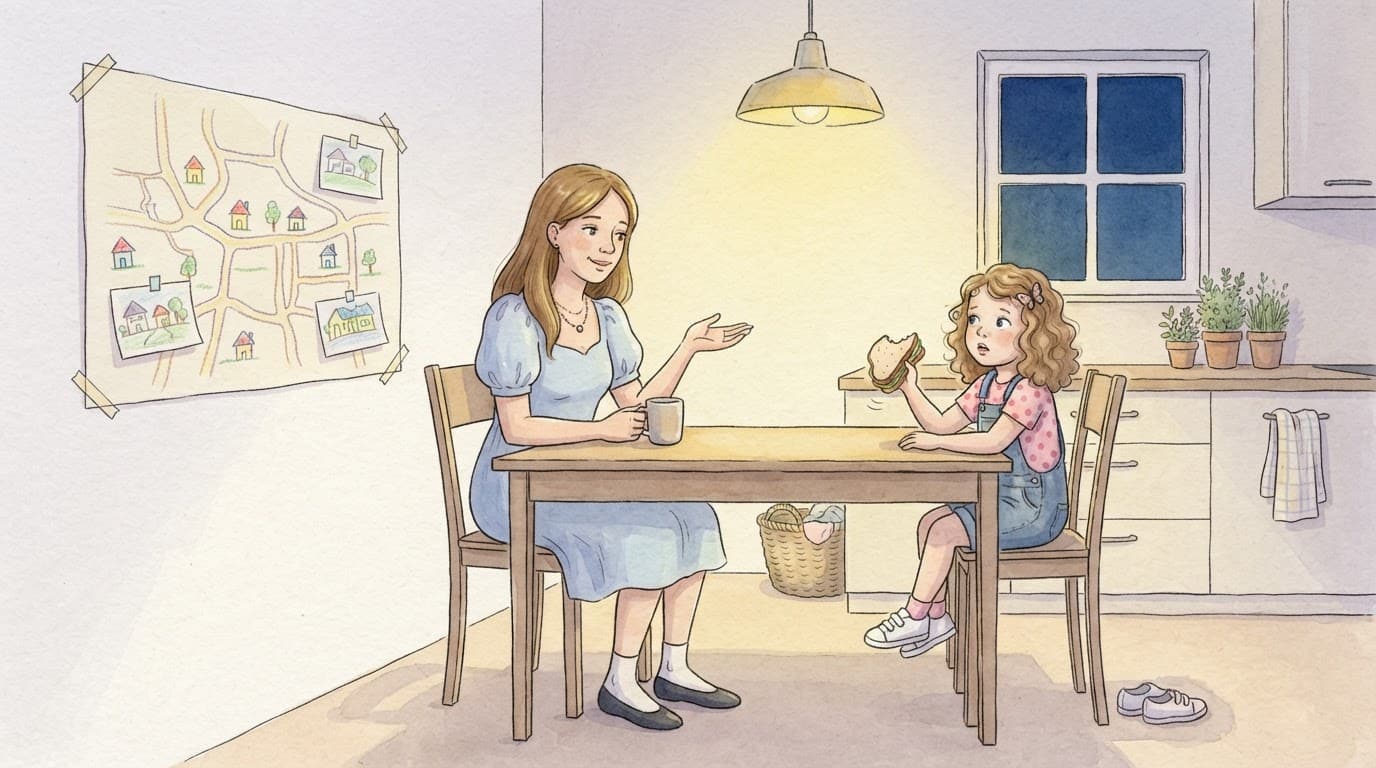 Pierwsza wizyta u dentysty — ilustracja, strona 1