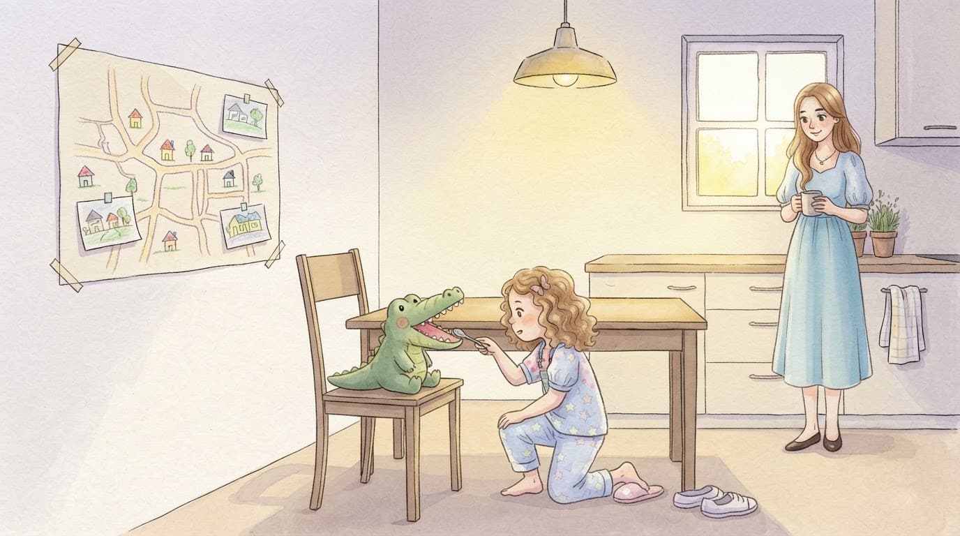 Pierwsza wizyta u dentysty — ilustracja, strona 2