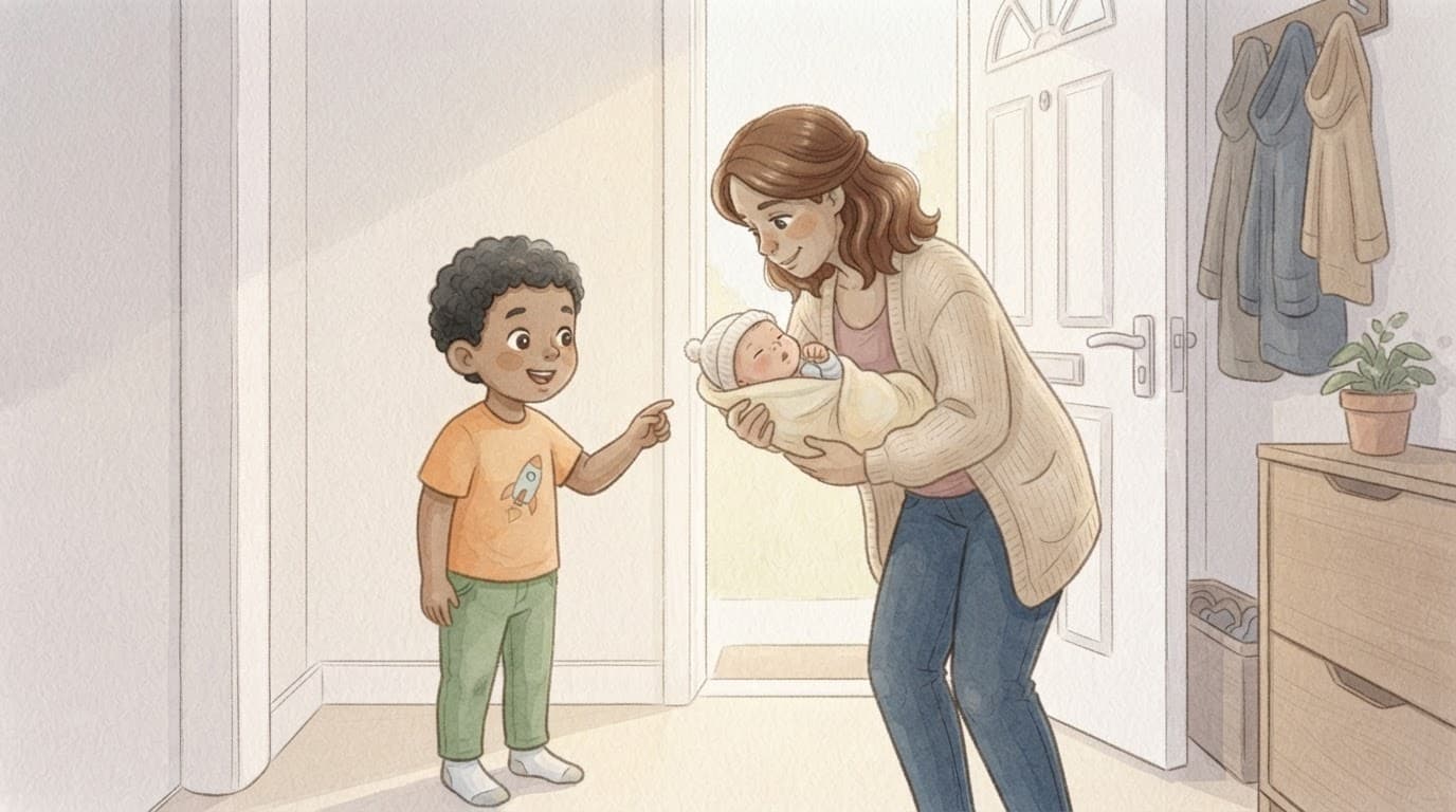 Nowe rodzeństwo — ilustracja, strona 4