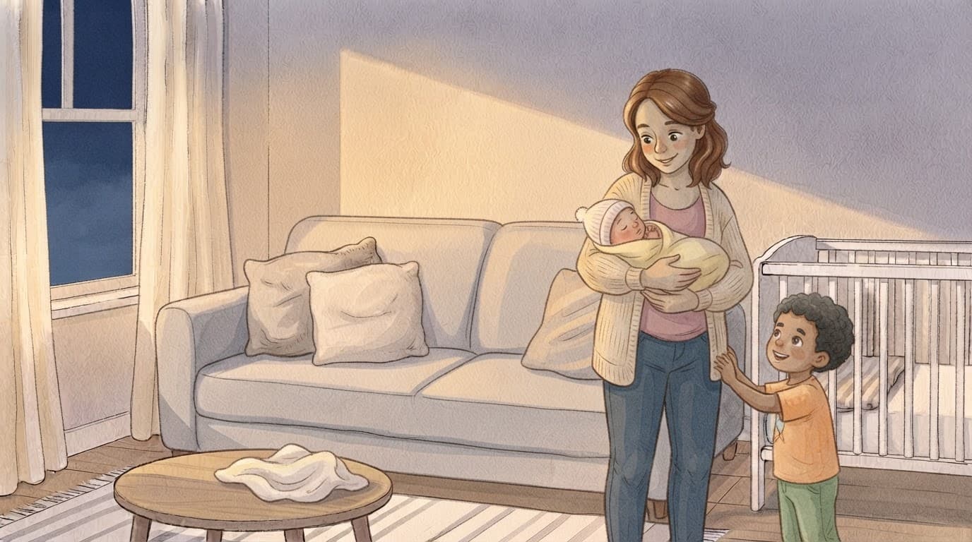 Nowe rodzeństwo — ilustracja, strona 7
